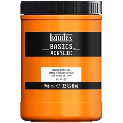 Non communiqué Peinture acrylique - Orange de cadmium - 720 - Liquitex Basics acrylic - Pot 946ml Orange - Publicité Non communiqué Peinture acrylique - Orange de cadmium - 720 - Liquitex Basics acrylic - Pot 946ml Orange - Publicité