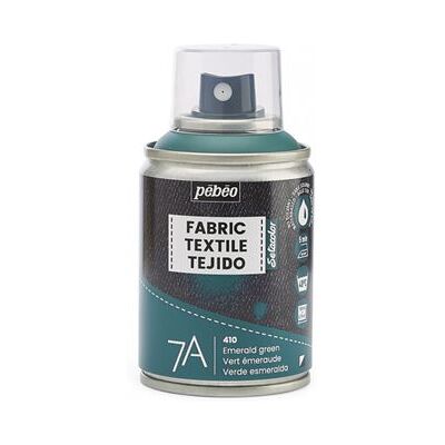 Peinture textile Pebeo 7A - Vert Émeraude en spray 100ml - Publicité Peinture textile Pebeo 7A - Vert Émeraude en spray 100ml - Publicité