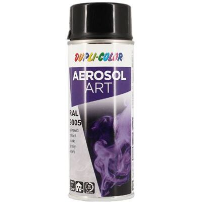 DUPLI-COLOR - RAL 9005 Art - Noir - Brillant - Spray paint - Publicité DUPLI-COLOR - RAL 9005 Art - Noir - Brillant - Spray paint - Publicité
