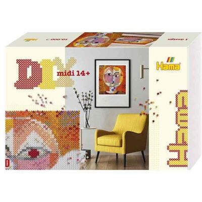 Perles Hama Paul Klee - 6 Plaques Carrées - 10 000 Perles Midi - Inspiré par Paul Klee - Beads 3609 - Publicité Perles Hama Paul Klee - 6 Plaques Carrées - 10 000 Perles Midi - Inspiré par Paul Klee - Beads 3609 - Publicité