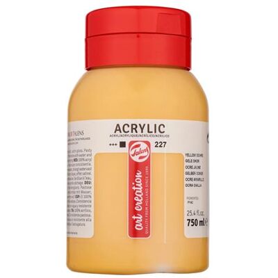 Peinture Acrylique Talens Art Creation - Ocre Jaune - Flacon 750 ml - Publicité Peinture Acrylique Talens Art Creation - Ocre Jaune - Flacon 750 ml - Publicité