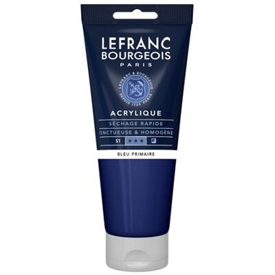 Peinture Acrylique Lefranc Bourgeois 300413 Bleu Primair - Peinture Acrylique - Publicité Peinture Acrylique Lefranc Bourgeois 300413 Bleu Primair - Peinture Acrylique - Publicité