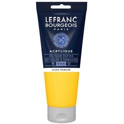 Non communiqué Lefranc Bourgeois - Peinture - peinture acrylique - jaune primaire - transparent - fine - 200 ml - Publicité Non communiqué Lefranc Bourgeois - Peinture - peinture acrylique - jaune primaire - transparent - fine - 200 ml - Publicité