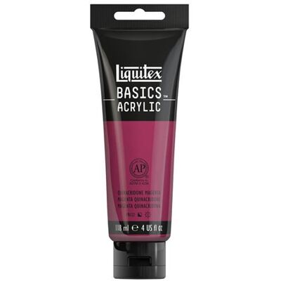 Non communiqué Peinture Acrylique - Liquitex Basics - Magenta quinacridone - 118 ml NA - Publicité Non communiqué Peinture Acrylique - Liquitex Basics - Magenta quinacridone - 118 ml NA - Publicité
