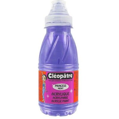 Non communiqué Cléopâtre Princess Mérit - Peinture - peinture acrylique - violet - opaque - 250 ml Violet - Publicité Non communiqué Cléopâtre Princess Mérit - Peinture - peinture acrylique - violet - opaque - 250 ml Violet - Publicité