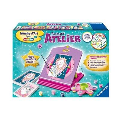 Non communiqué Fantastic Atelier Numero dArt - Ravensburger - Coffret complet Peinture au numero avec chevalet reglable - Des 7 ans NA - Publicité Non communiqué Fantastic Atelier Numero dArt - Ravensburger - Coffret complet Peinture au numero avec chevalet reglable - Des 7 ans NA - Publicité