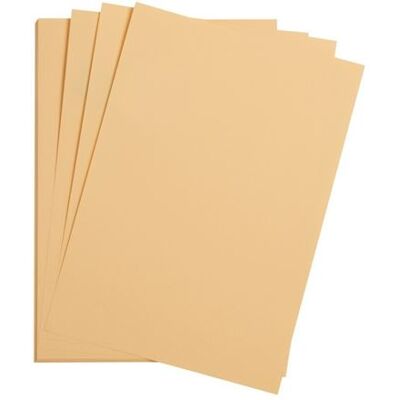Papier à dessin Clairefontaine 97464C - Abricot - A4 - 25 feuilles - Publicité Papier à dessin Clairefontaine 97464C - Abricot - A4 - 25 feuilles - Publicité