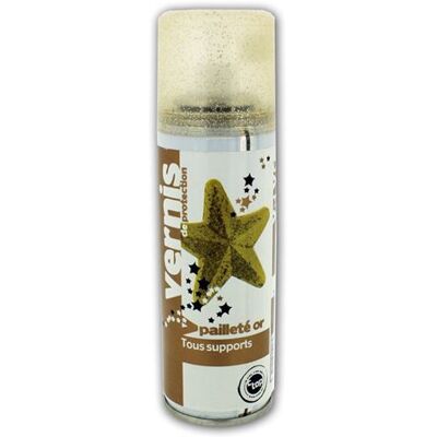 MegaCrea Vernis de protection - Paillettes or - Tous supports - 125ml NA - Publicité MegaCrea Vernis de protection - Paillettes or - Tous supports - 125ml NA - Publicité