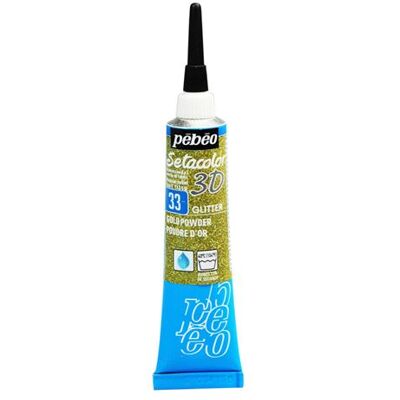 Non communiqué Peinture pour tissus - Or - Effet 3D pailleté - Pébéo - Setacolor - Tube 20ml - Publicité Non communiqué Peinture pour tissus - Or - Effet 3D pailleté - Pébéo - Setacolor - Tube 20ml - Publicité