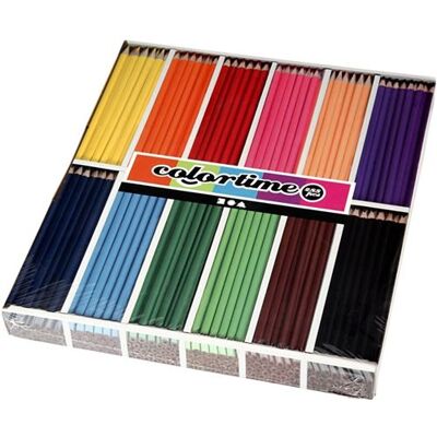 Creativ Company Crayons de couleur triangulaires - Couleurs de base, 288 pcs - Publicité Creativ Company Crayons de couleur triangulaires - Couleurs de base, 288 pcs - Publicité
