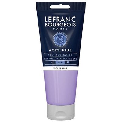 Peinture acrylique lavande claire Lefranc Bourgeois 200ml - Peinture acrylique - Publicité Peinture acrylique lavande claire Lefranc Bourgeois 200ml - Peinture acrylique - Publicité
