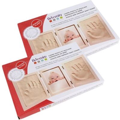 Artemio 2 Kit de Moulage d'Empreintes Bébé - Kit de Moulage d'Empreintes Bébé - Publicité Artemio 2 Kit de Moulage d'Empreintes Bébé - Kit de Moulage d'Empreintes Bébé - Publicité