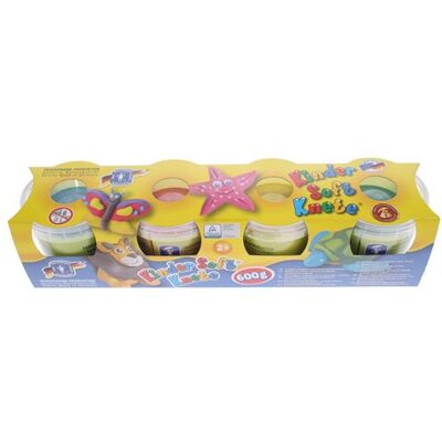 Set de Plastilina Feuchtmann - 4 Couleurs, Non Toxique, Sans Gluten - Publicité Set de Plastilina Feuchtmann - 4 Couleurs, Non Toxique, Sans Gluten - Publicité