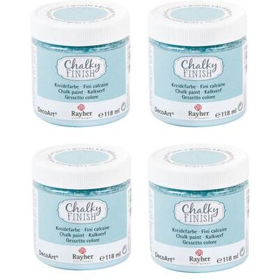 Rayher Peinture à la Craie Bleu Gris - 472ml - Publicité Rayher Peinture à la Craie Bleu Gris - 472ml - Publicité
