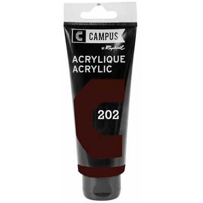 Peinture acrylique brun ocre brûlé - 100 ml - Type de produit - Publicité Peinture acrylique brun ocre brûlé - 100 ml - Type de produit - Publicité