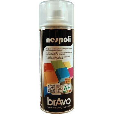 Non communiqué Bombe de peinture professionnelle Nespoli effet brillant vernis transparent - Publicité Non communiqué Bombe de peinture professionnelle Nespoli effet brillant vernis transparent - Publicité