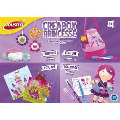 Joustra Creabox Princesse - Publicité Joustra Creabox Princesse - Publicité