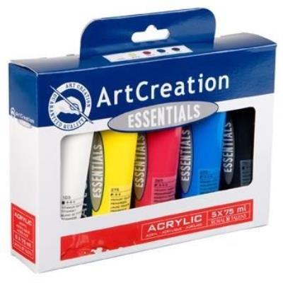 Ensemble de Peintures Acryliques Talens Art Creation - Couleurs Primaires - Publicité Ensemble de Peintures Acryliques Talens Art Creation - Couleurs Primaires - Publicité