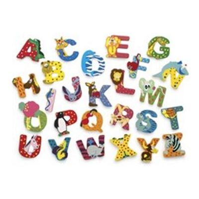 Lettre D en bois avec animaux par Legler - Jouet éducatif - Publicité Lettre D en bois avec animaux par Legler - Jouet éducatif - Publicité