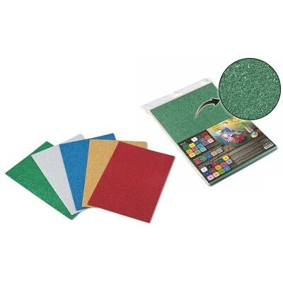 Pack de 5 feuilles de mousse de marque inconnue avec paillettes - 40x60 cm Papier créatif - Publicité Pack de 5 feuilles de mousse de marque inconnue avec paillettes - 40x60 cm Papier créatif - Publicité