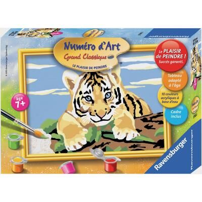 Ravensburger Coffret peinture numero d'art - modèle aléatoire - livré à l'unité - Publicité Ravensburger Coffret peinture numero d'art - modèle aléatoire - livré à l'unité - Publicité