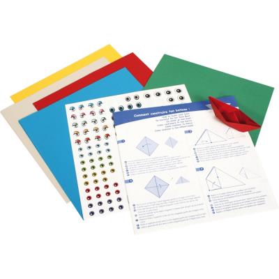 Clairefontaine - Kit origami Perfectionnement assortiment 30 feuilles 20x20 cm - Publicité Clairefontaine - Kit origami Perfectionnement assortiment 30 feuilles 20x20 cm - Publicité