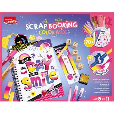 Jeu créatif Maped Creative Scrapbooking Color Mix Multicolore - Publicité Jeu créatif Maped Creative Scrapbooking Color Mix Multicolore - Publicité