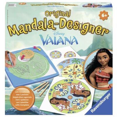 Mandala Designer Vaiana La Princesse du Bout du monde Ravensburger - Publicité Mandala Designer Vaiana La Princesse du Bout du monde Ravensburger - Publicité