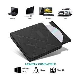 Non communiqué Lecteur optique externe noir graveur usb 3. 0 + type-c cd/dvd pour mac ordinateur portable - Publicité Non communiqué Lecteur optique externe noir graveur usb 3. 0 + type-c cd/dvd pour mac ordinateur portable - Publicité