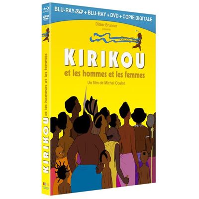 Kirikou et les hommes et les femmes - Combo Blu-Ray 3D + DVD - Publicité Kirikou et les hommes et les femmes - Combo Blu-Ray 3D + DVD - Publicité
