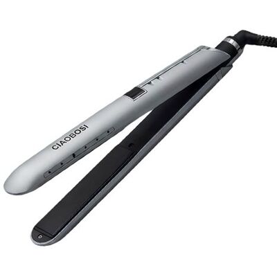 Non communiqué Fer À Lisser et Boucler 25mm avec Chauffe Rapide PTC 35W Céramique Gris Gris - Publicité Non communiqué Fer À Lisser et Boucler 25mm avec Chauffe Rapide PTC 35W Céramique Gris Gris - Publicité
