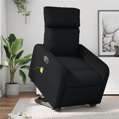Non communiqué vidaXL Fauteuil Inclinable de Massage Électrique, Chaise de Relaxation avec Dossier et Repose-pied Réglables, Siège de Salon 3206770 Noir - Publicité Non communiqué vidaXL Fauteuil Inclinable de Massage Électrique, Chaise de Relaxation avec Dossier et Repose-pied Réglables, Siège de Salon 3206770 Noir - Publicité