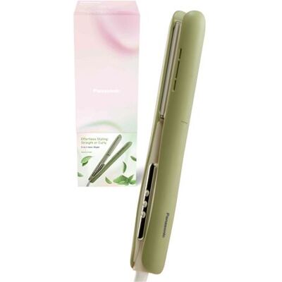 Fer à lisser et à boucler Panasonic EH-HV31-G503 Vert Matcha Vert - Publicité Fer à lisser et à boucler Panasonic EH-HV31-G503 Vert Matcha Vert - Publicité