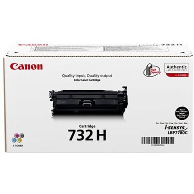 Canon 732 BK H - Haute capacité - noir - original - cartouche de toner - pour i-SENSYS LBP7780Cx - Publicité Canon 732 BK H - Haute capacité - noir - original - cartouche de toner - pour i-SENSYS LBP7780Cx - Publicité
