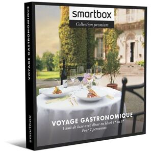 Coffret cadeau SmartBox Voyage gastronomique - Publicité Coffret cadeau SmartBox Voyage gastronomique - Publicité