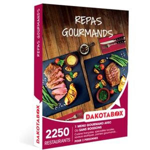 Coffret cadeau Dakotabox Repas gourmands - Publicité