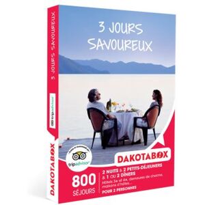 Dakota Box Coffret cadeau Dakotabox 3 jours savoureux - Publicité