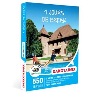 Coffret cadeau Dakotabox 4 jours de break - Publicité