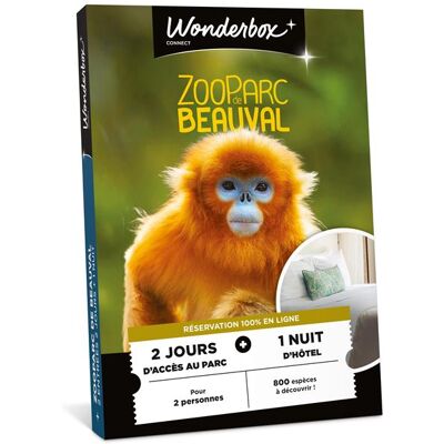 Coffret cadeau Wbx Connect ZooParc de Beauval Séjour - Publicité Coffret cadeau Wbx Connect ZooParc de Beauval Séjour - Publicité