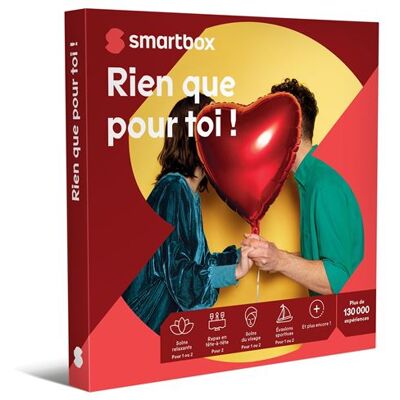 Coffret cadeau SmartBox Rien que pour toi ! - Publicité Coffret cadeau SmartBox Rien que pour toi ! - Publicité