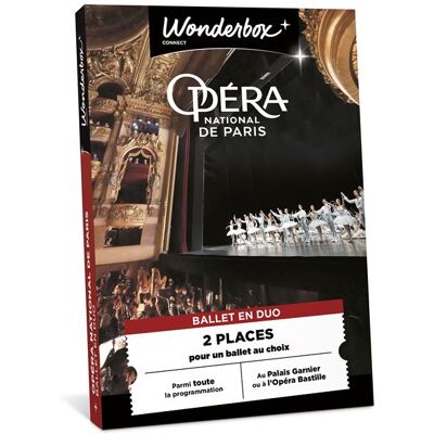 Coffret cadeau Wbx Connect Ballet à l'Opéra de Paris - Publicité Coffret cadeau Wbx Connect Ballet à l'Opéra de Paris - Publicité