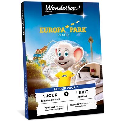 Coffret cadeau Wbx Connect Europa-Park Séjour 1 jour 1 nuit - Publicité Coffret cadeau Wbx Connect Europa-Park Séjour 1 jour 1 nuit - Publicité