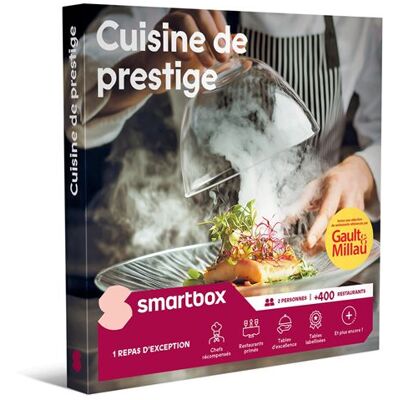 Coffret cadeau SmartBox Cuisine de prestige - Publicité Coffret cadeau SmartBox Cuisine de prestige - Publicité