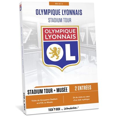 Coffret cadeau Wbx Connect Olympique Lyonnais Musée - Publicité Coffret cadeau Wbx Connect Olympique Lyonnais Musée - Publicité