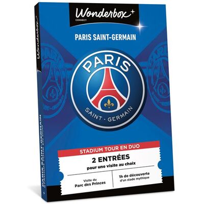 Coffret Cadeau Wbx Connect PSG Stadium Tour (2P) - Publicité Coffret Cadeau Wbx Connect PSG Stadium Tour (2P) - Publicité