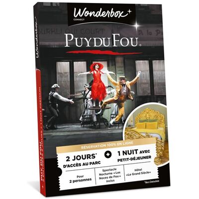 Coffret cadeau Wbx Connect Puy du Fou Séjour Premium - Publicité Coffret cadeau Wbx Connect Puy du Fou Séjour Premium - Publicité