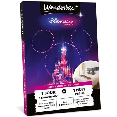 Coffret cadeau Wbx Connect Disneyland Paris Séjour 1 jour 1 nuit - Publicité Coffret cadeau Wbx Connect Disneyland Paris Séjour 1 jour 1 nuit - Publicité