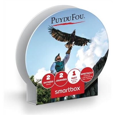 Coffret cadeau SmartBox Séjour Puy du Fou Grand Siècle 2023 - Publicité Coffret cadeau SmartBox Séjour Puy du Fou Grand Siècle 2023 - Publicité