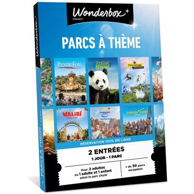 Coffret cadeau Wbx Connect Parcs à Thème - Publicité Coffret cadeau Wbx Connect Parcs à Thème - Publicité