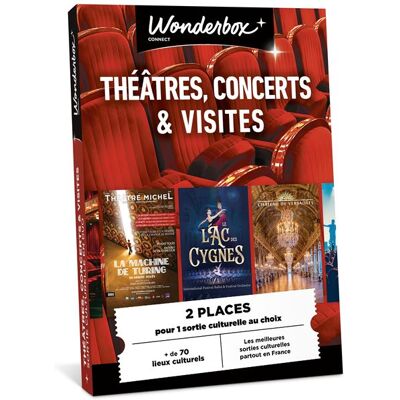 Coffret cadeau Wbx Connect Théâtres, concerts et visites pour 2 personnes - Publicité Coffret cadeau Wbx Connect Théâtres, concerts et visites pour 2 personnes - Publicité